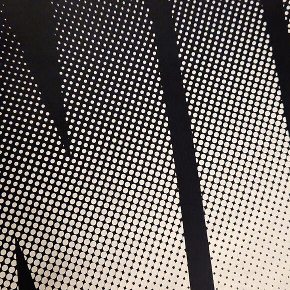 Nike black sweatshirt with white dotted bold logo at chest - Picture 2 of 10